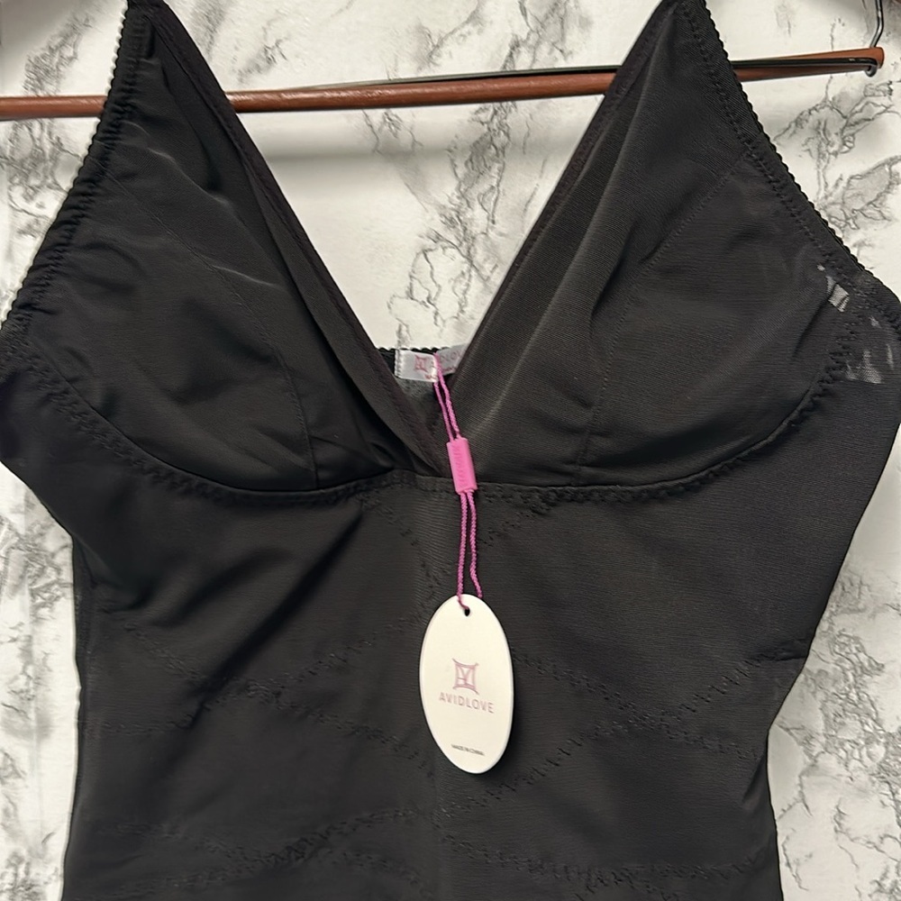 Adilove Women's Shapewear Black Lingerie Bodysuit Size 3XL - Picture 2 of 12